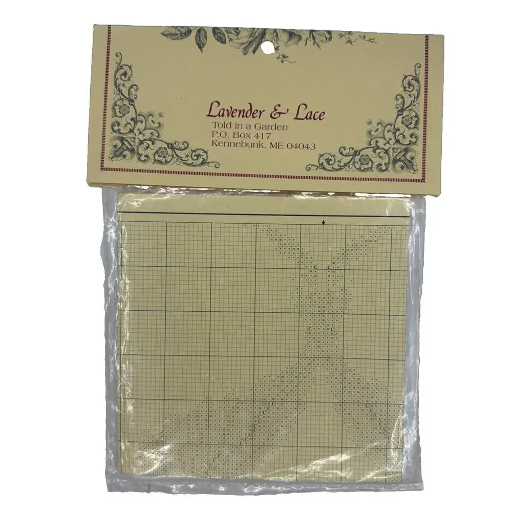 Lavender & Lace Peace Angel Victorian Designs Cross Stich Chart Unused New Open